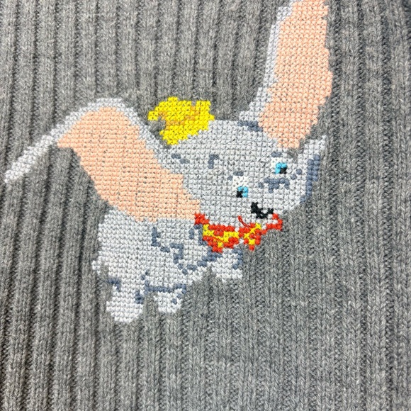 Zara x Disney Dumbo Ribbed Knitted Sweater - Picture 4 of 12